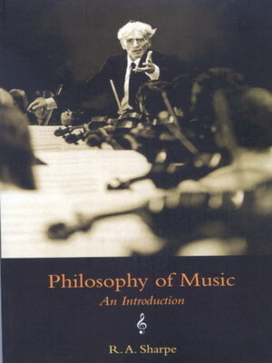 cover image of Philosophy of Music